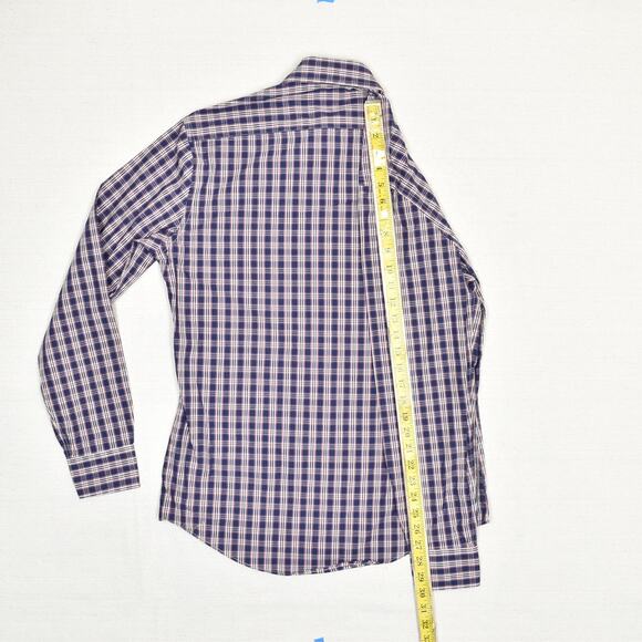 Buttoned Down Men Shirt Long Sleeve Cotton Blend Multicolor Size M 15-15.5 34/35 - Picture 6 of 8